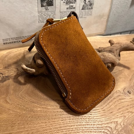 スマートキーケース(autumn spice/suede/kudu)Lot#281 理英子様オーダー出品