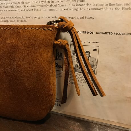 middle pouch (kudu/suede/autumn spice)#159/Oder