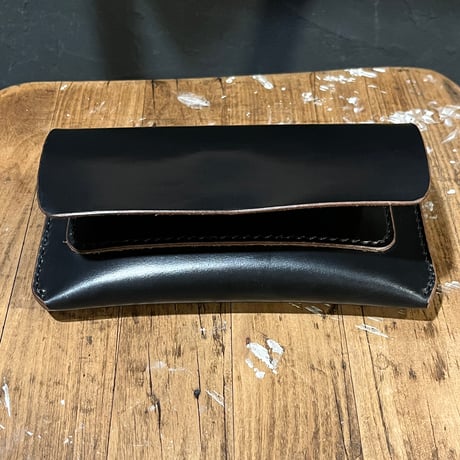 クロムエクセル長財布 Horweenスタンプ付き！(Chromexcel/black/Horween)Lot#319