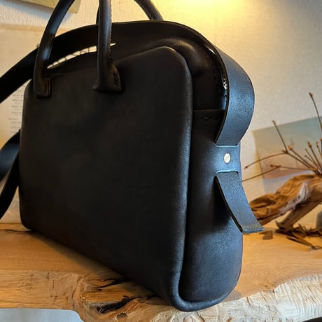 プエブロレザーバッグ　Shoulderbag (Black/Pueblo)Lot#251 予約品