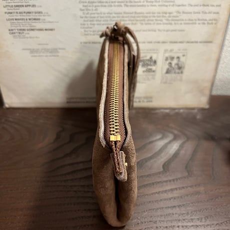 passbook case (stone/suede/kudu)Lot#193
