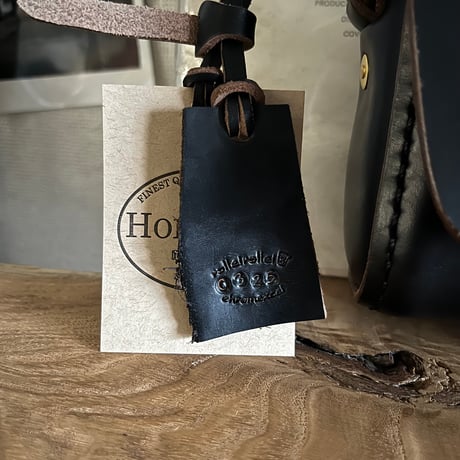 クロムエクセルレザー クラッチショルダーバッグ Clutch Shoulderbag(Black/Chromexcel)Lot#325