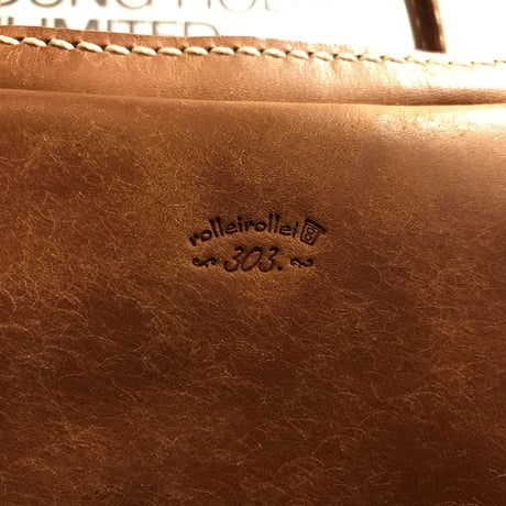 Shoulderbag 303. (Cognac/Pueblo)Lot#116 斉藤様オーダー出品