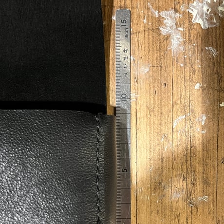 クラッチケースsmall(kudu/black)Lot#372 田中様オーダー出品
