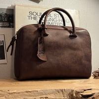 本革ハンドバッグ　プエブロレザーバッグ　Handbag(Castano/Pueblo)Lot#250