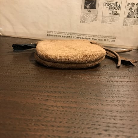 small pouch (kudu/suede/stone)#157