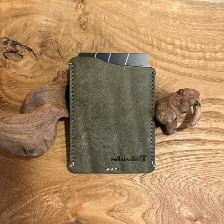 Card Case (grigio/pueblo) Lot#300 田中様プレゼント出品