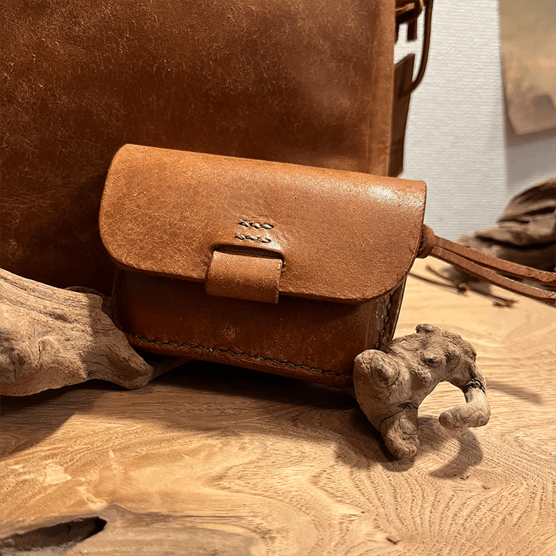 プエブロレザーバッグ プエブロレザーハンドバッグ Handbag(Cognac