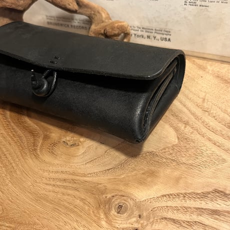 プエブロレザー財布　プエブロレザーコンパクト財布　プエブロレザーを使った財布／Lot#209