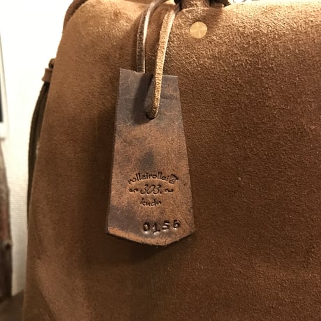 Handbag Square(kudu/stone/suede)#156/Oder