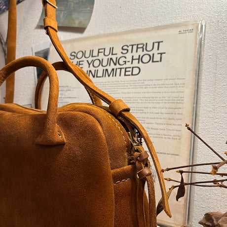 Handbag or Shoulderbag 2Way (autumn spice/suede/kudu)Lot#212 結衣様オーダー出品