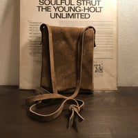 Sacoche (kudu/stone/suede)#160/Oder
