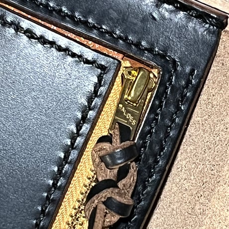 クロムエクセル長財布 Long Wallet(Chromexcel/black/Horween)Lot#370