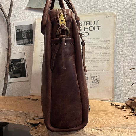 プエブロレザーバッグ　Shoulderbag (Tabacco/Pueblo)Lot#281