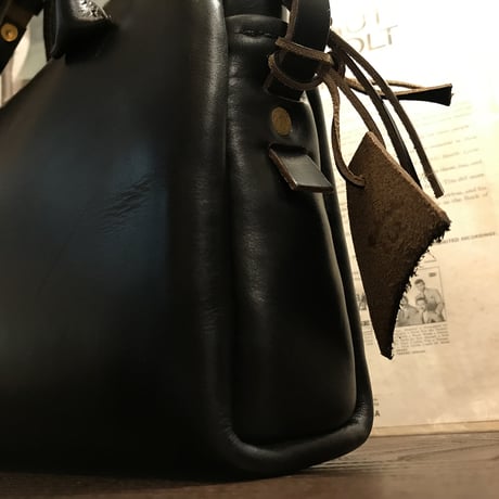 Shoulderbag 303. (Black/Chromexcel)Lot#114