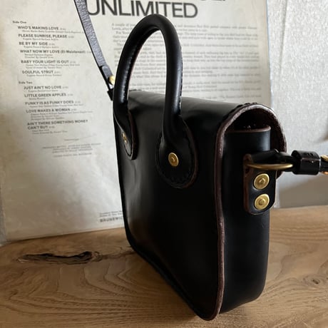 クロムエクセルレザー ポコッシュ Pocoche(Black/Chromexcel)Lot#326