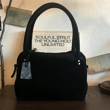 Shoulderbag (Black/suede/kudu)Lot#139 アベ様オーダー出品