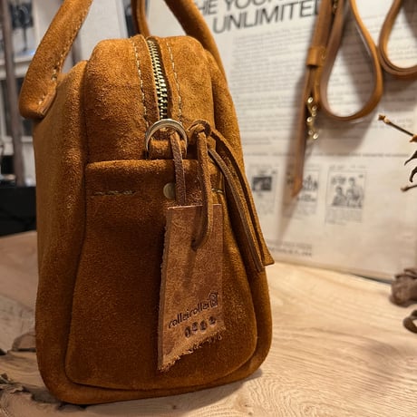 Handbag or Shoulderbag 2Way (autumn spice/suede/kudu)Lot#212 結衣様オーダー出品