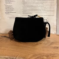 middle pouch (kudu/suede/black)#257 akko様プレゼント出品