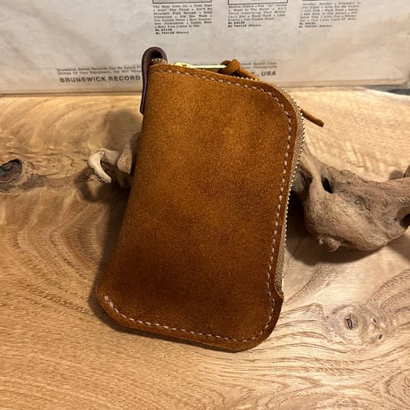スマートキーケース(autumn spice/suede/kudu)Lot#281 理英子様オーダー出品