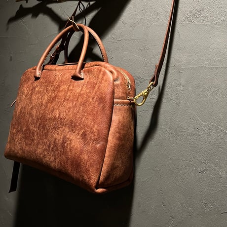 Handbag or Shoulderbag 2Way (tabacco/pueblo)Lot#282 理英子様オーダー出品