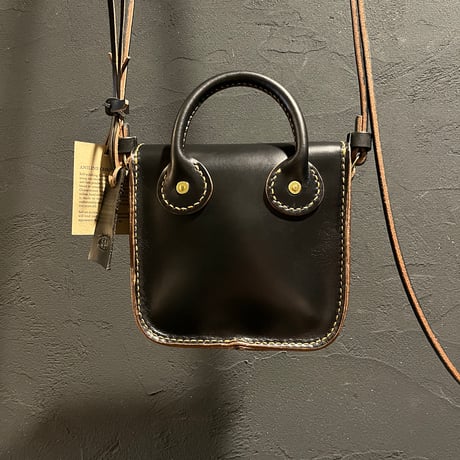 クロムエクセルレザー ポコッシュ Pocoche(Black/Chromexcel)Lot#387