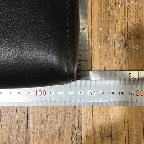 クラッチケースsmall(kudu/black)Lot#372 田中様オーダー出品