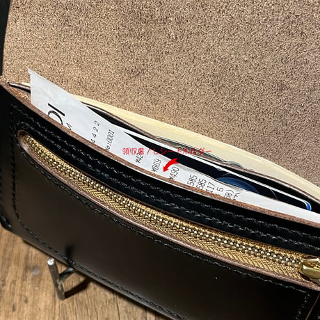 クロムエクセル長財布 Long Wallet(Chromexcel/black/Horween)Lot#384