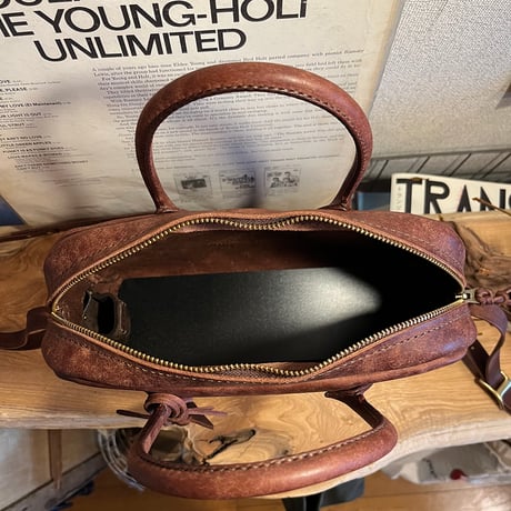 Handbag or Shoulderbag 2Way (tabacco/pueblo)Lot#306