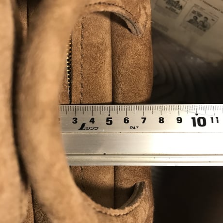 Handbag Square(kudu/stone/suede)#156/Oder