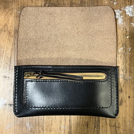 クロムエクセル長財布 (Chromexcel/black/Horween)Lot#369