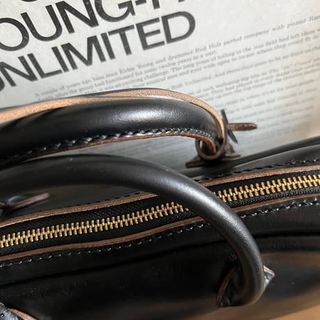 Handbag or Shoulderbag 2Way (Chromexcel/black/Horween)Lot#362 岡様オーダー出品