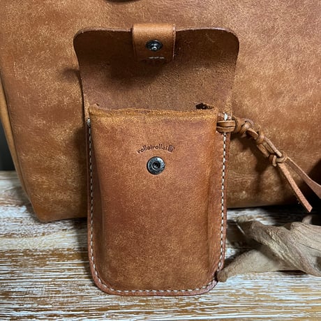 プエブロレザーバッグ　プエブロレザーハンドバッグ Handbag(Cognac/Pueblo)Lot#253