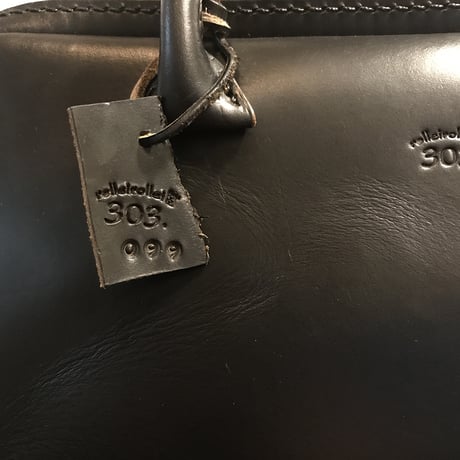 Handbag 303.(Black/Chromexcel)Lot#099