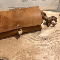 プエブロレザー財布　プエブロ財布　アコーディオン財布　ジャバラ財布／Lot#211
