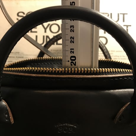 Shoulderbag 303. (Black/Chromexcel)Lot#114