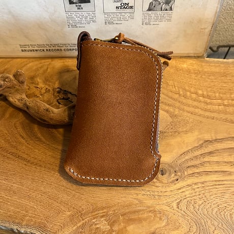 スマートキーケース(autumn spice/suede/kudu)Lot#307 小野様オーダー出品