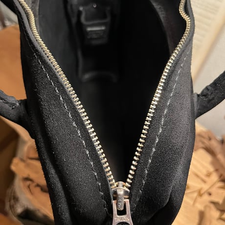 高級スエードkudu革 秋冬バッグ黒 スエードレザーバッグ Handbag Square／2Wayバッグ kudu革ビジネスバッグ kudu革スエードバッグ Lot#267