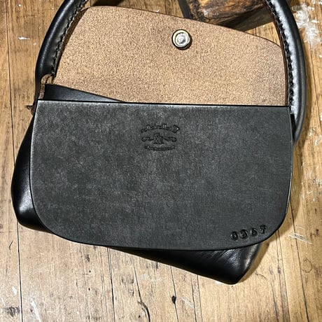クロムエクセル ミニマルポコッシュ (Chromexcel/black/Horween)Lot#367 理英子様オーダー出品