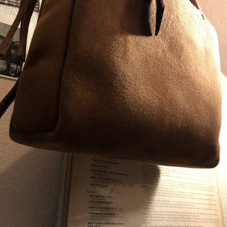 Handbag303.Square(kudu/stone/suede)#156/Oder