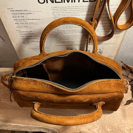 Handbag or Shoulderbag 2Way (autumn spice/suede/kudu)Lot#212 結衣様オーダー出品