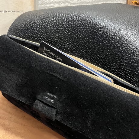 kudu革長財布　Long Wallet (black/suede/kudu)Lot#265