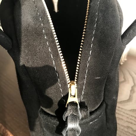 Shoulderbag (Black/suede/kudu)Lot#142 ハルカ様オーダー出品