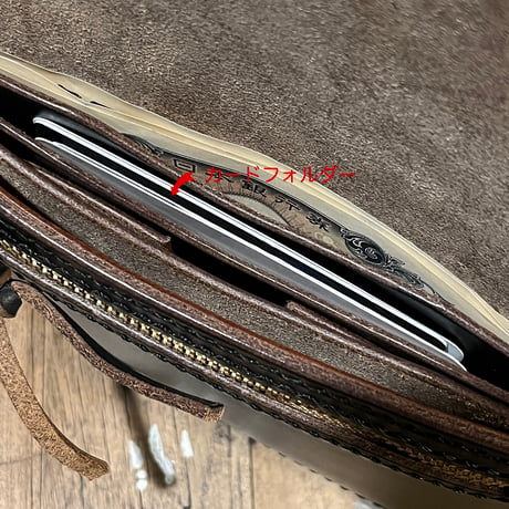 クロムエクセル長財布 Long Wallet(Chromexcel/black/Horween)Lot#370