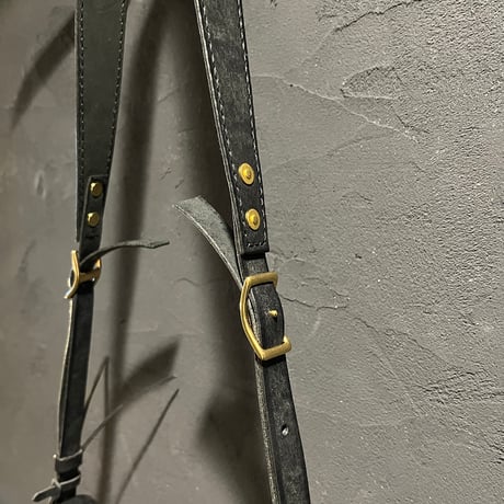 clutch Shoulderbag(Black/Chromexcel)Lot#383 田中様オーダー出品
