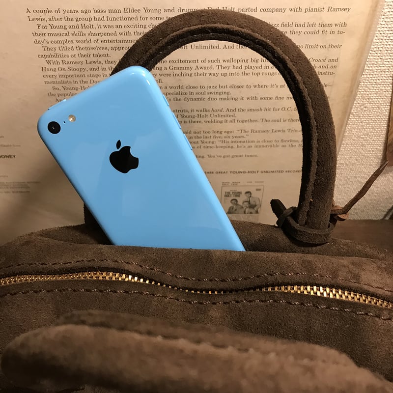 kidu革スエードバッグ チョコレート色バッグ kidu革ハンドバッグ