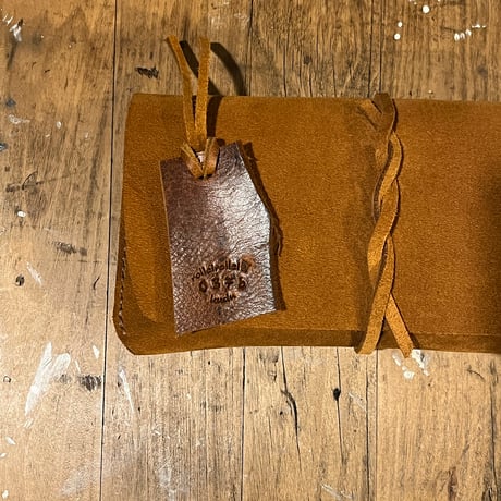 kudu革長財布 Long Wallet (Autumn spice/suede/kudu)Lot#376