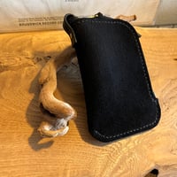 スマートキーケース(black/suede/kudu)Lot#311