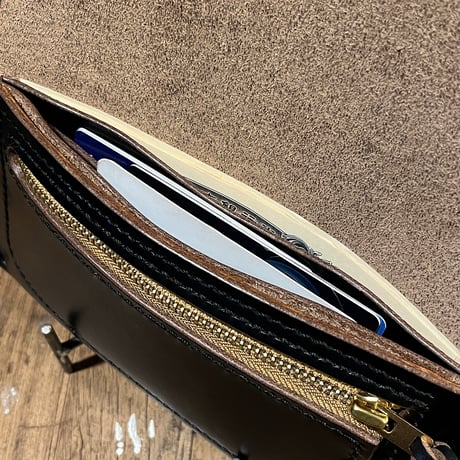 クロムエクセル長財布 Long Wallet(Chromexcel/black/Horween)Lot#384