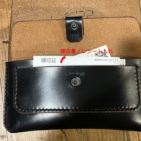 クロムエクセル長財布 Horweenスタンプ付き！(Chromexcel/black/Horween)Lot#319